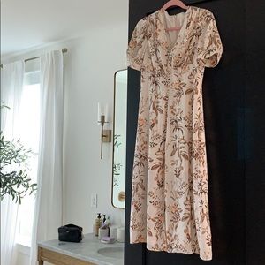 Gal meets glam silk dress